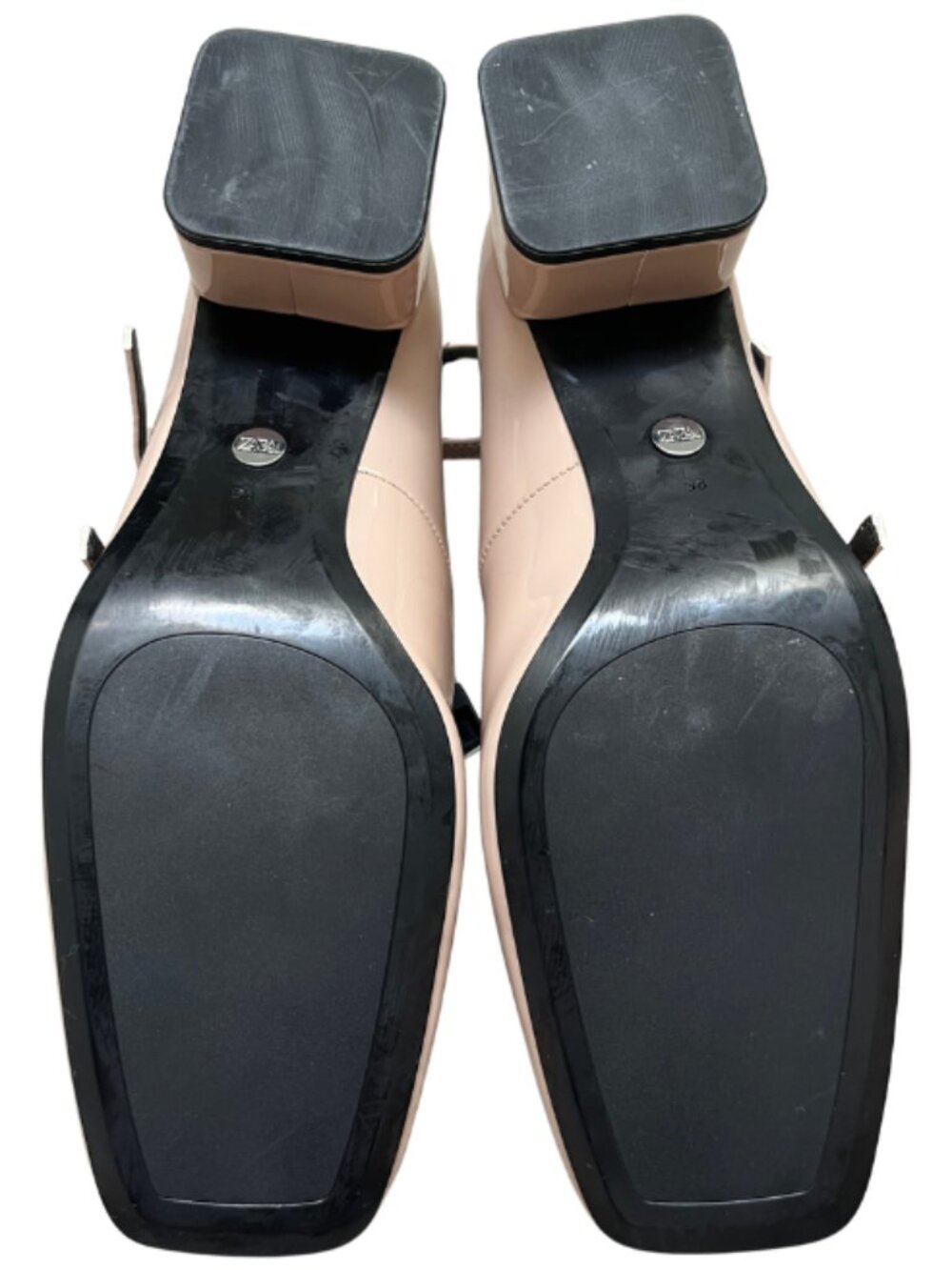 NEVER WORN Mary Jane Nude Zara Heels - Picture 5 of 5